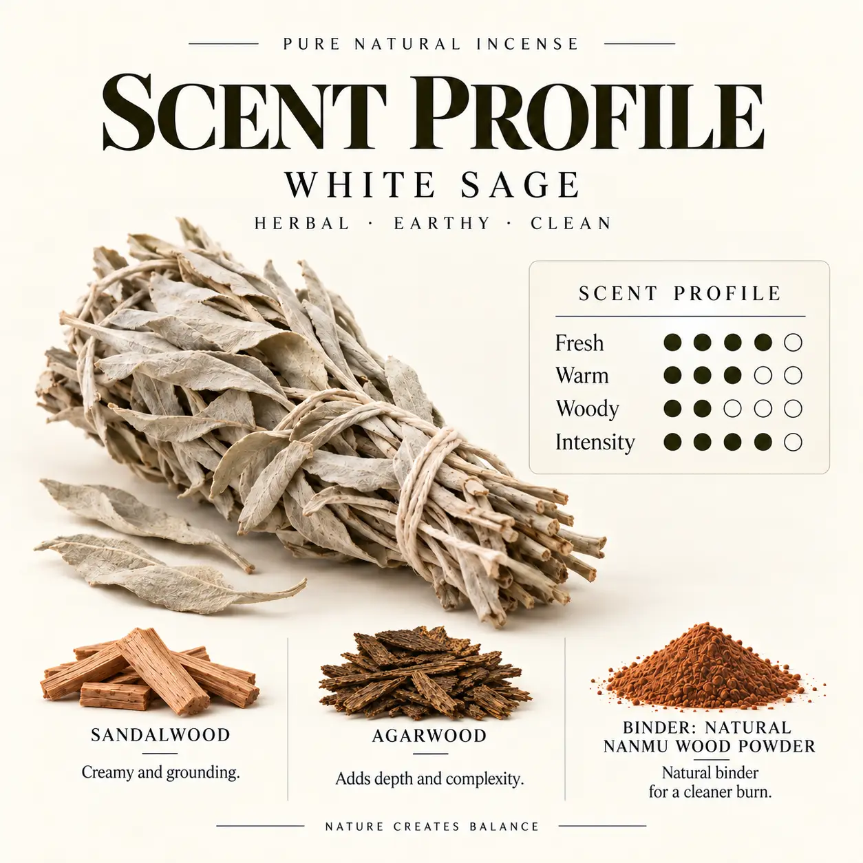 white sage incense stcisk-daily ritual - Image 4